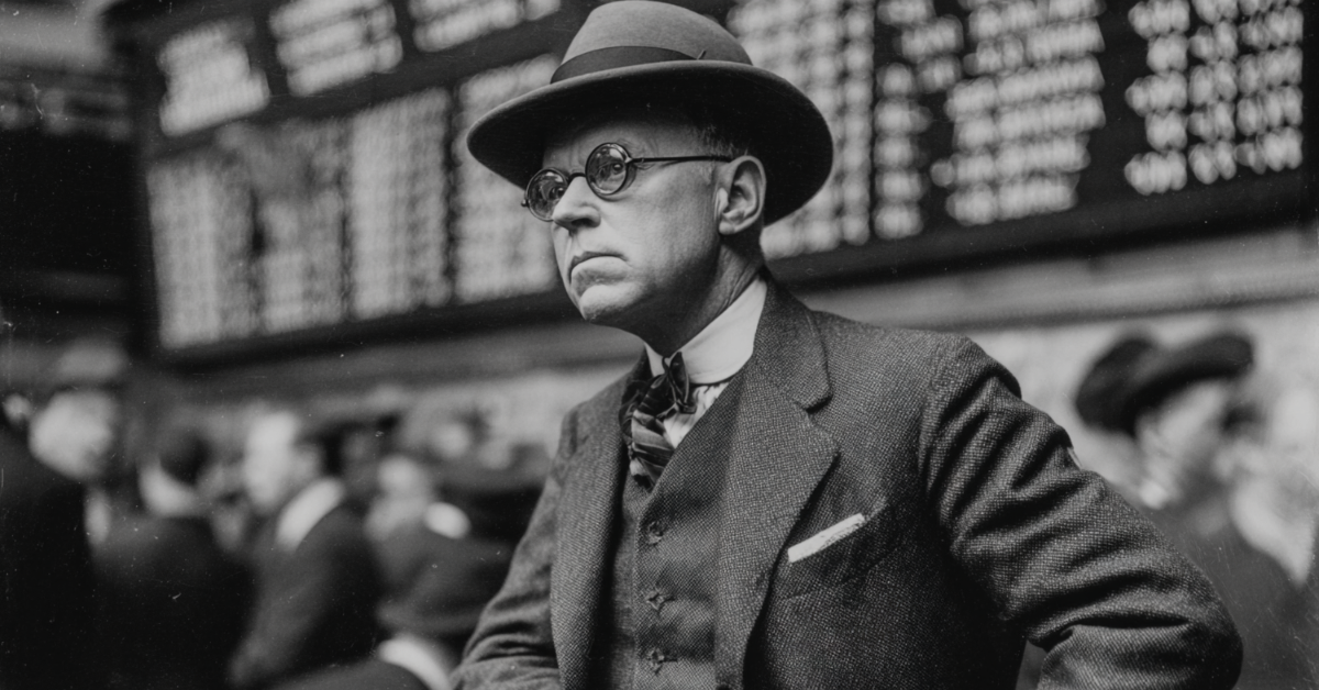 Jesse Livermore shorting market before crash