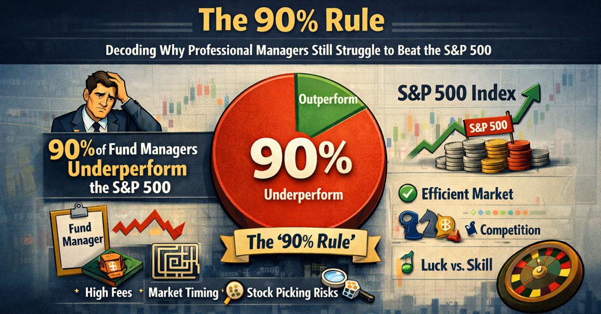 The 90% Rule, Professional Managers Still Struggle to Beat the S&P 500