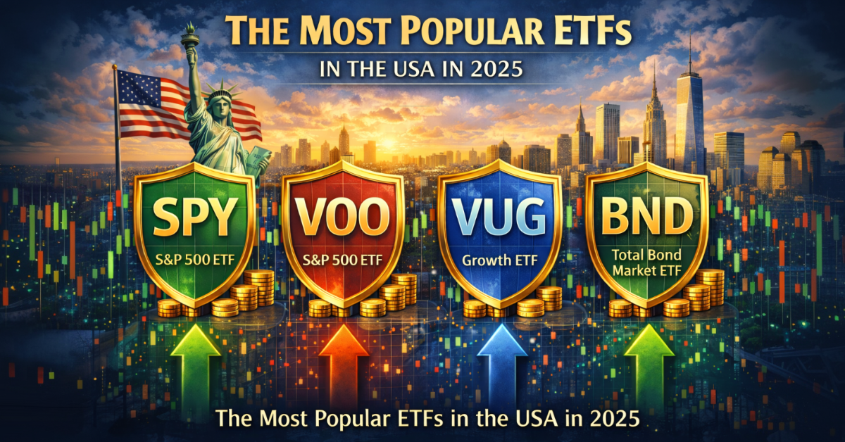 The Most Popular ETFs in the USA in 2025