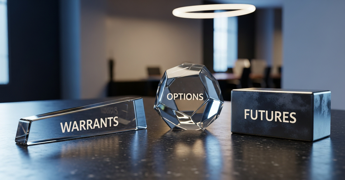 Comparing Warrants, Options, and Futures