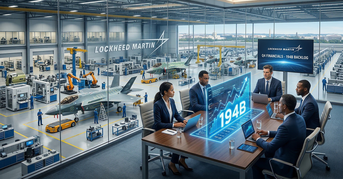 Lockheed Martin $194B Backlog and the Secular Defense Shift