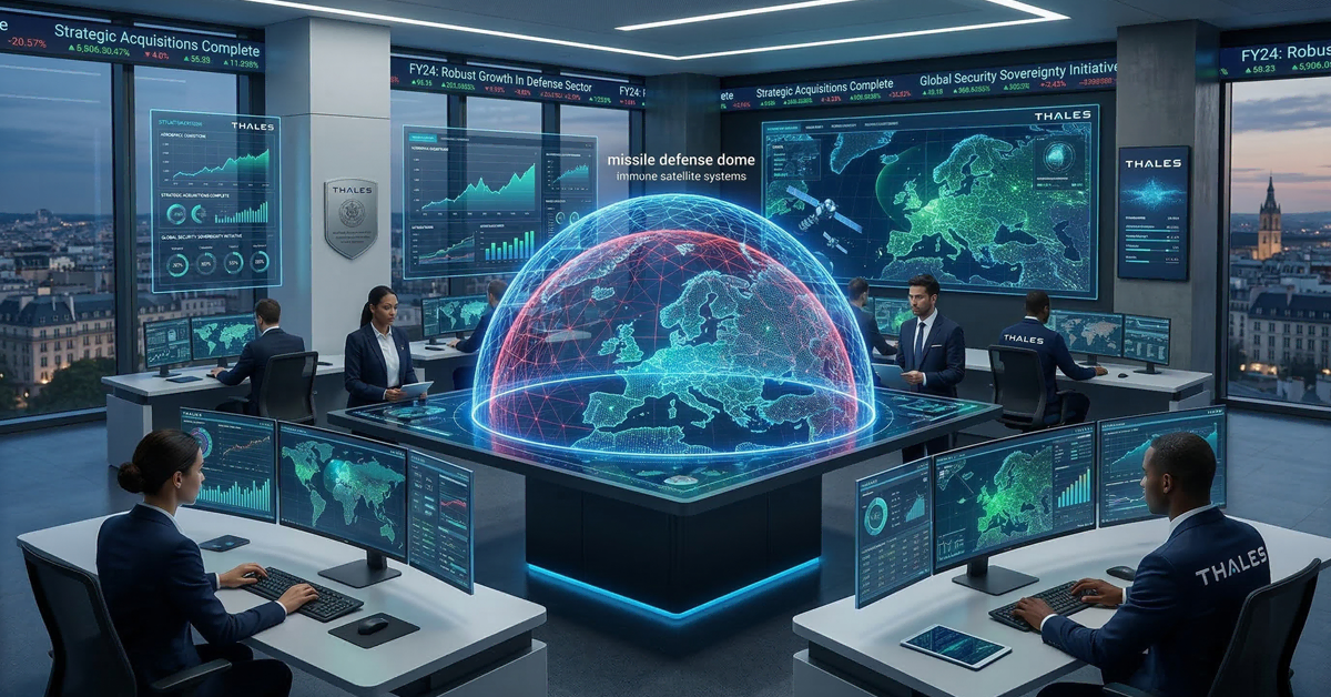 Thales Defense Supercycle and the AI-Powered SkyDefender Era